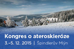 19. kongres o ateroskleróze (3. - 5. 12. 2015)
