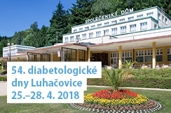 54. diabetologické dny, Luhačovice
